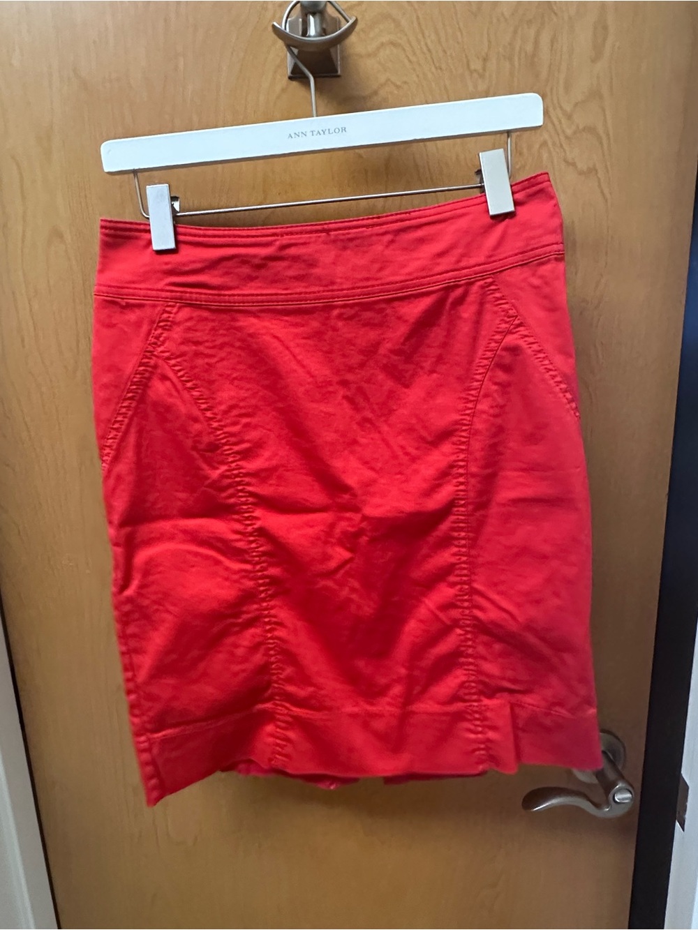 H&M Red Pencil Skirt